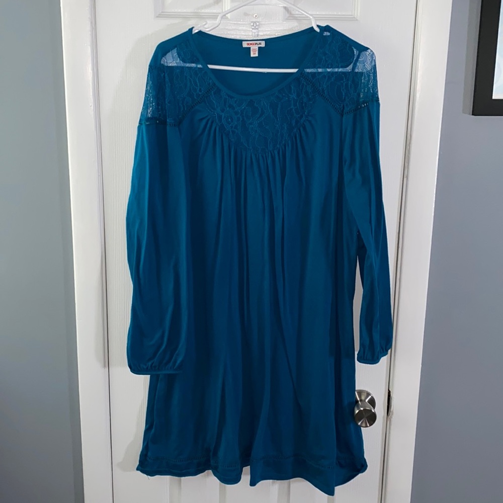 Lace Neck Tunic